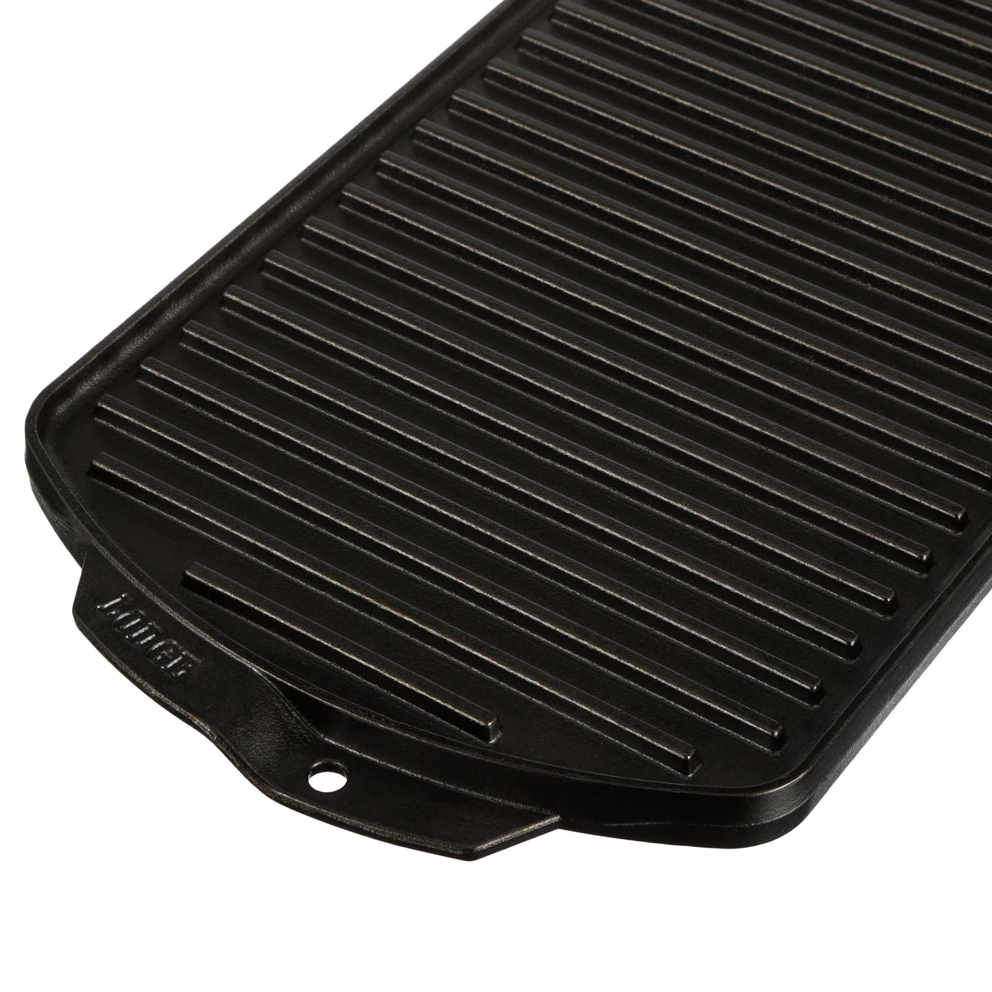 Cast Iron Reversible Grill/Griddle - Pre-Seasoned Dual-Sided Cooking Surface