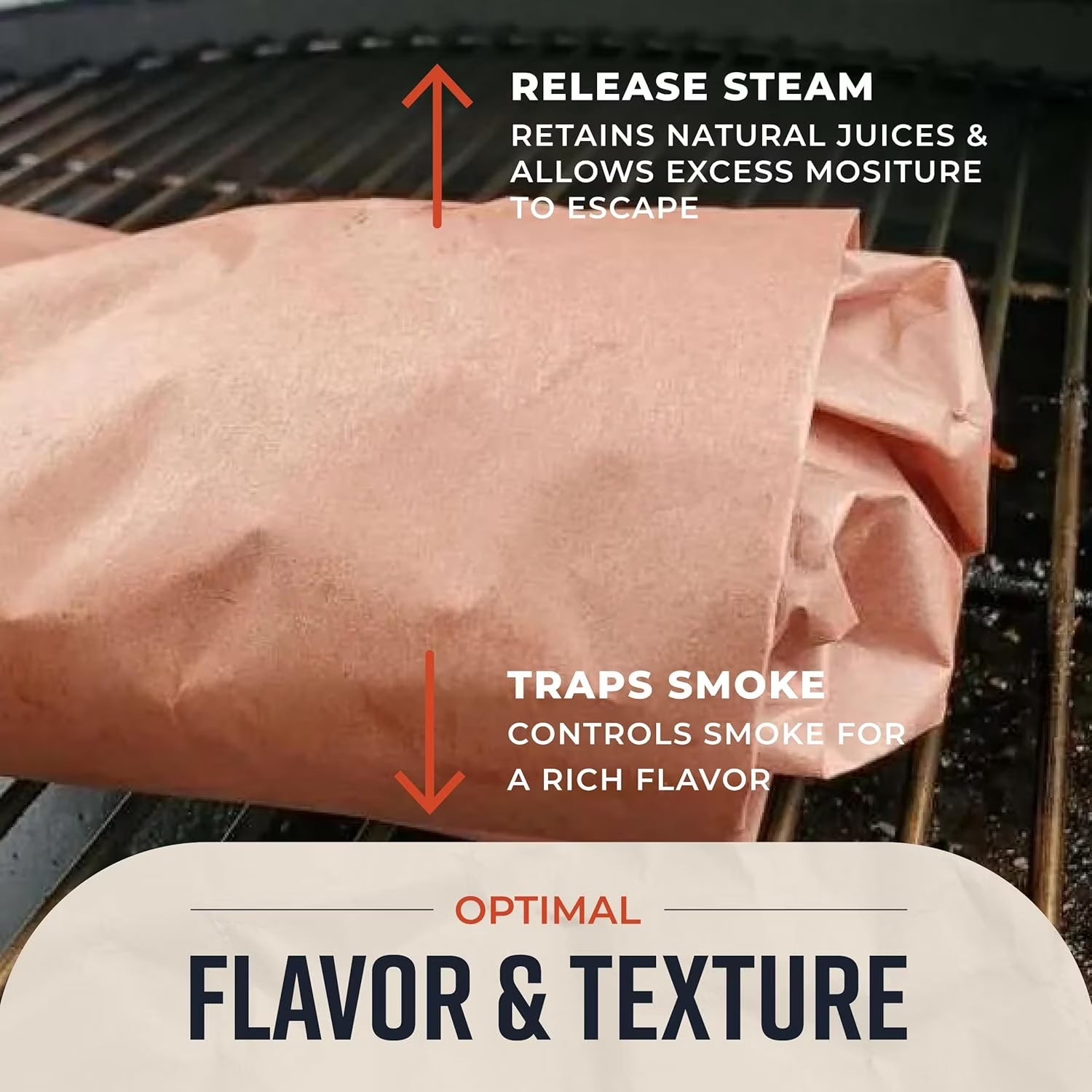 Pink Butcher Paper for Smoking Meat - 18 Inch x 175 Ft Roll (Made in USA)