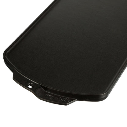 Cast Iron Reversible Grill/Griddle - Pre-Seasoned Dual-Sided Cooking Surface