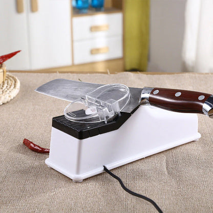Electric Knife Sharpener - Coarse & Fine Settings for Kitchen Knives