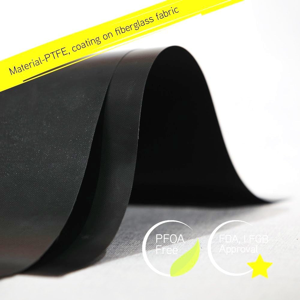 Non-Stick BBQ Grill Mats - Extra Thick & Reusable (Set of 3)