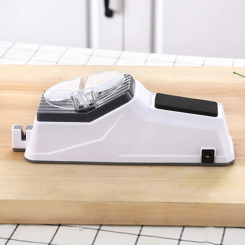 Electric Knife Sharpener - Coarse & Fine Settings for Kitchen Knives