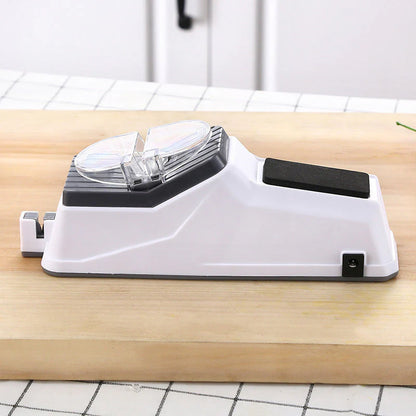 Electric Knife Sharpener - Coarse & Fine Settings for Kitchen Knives