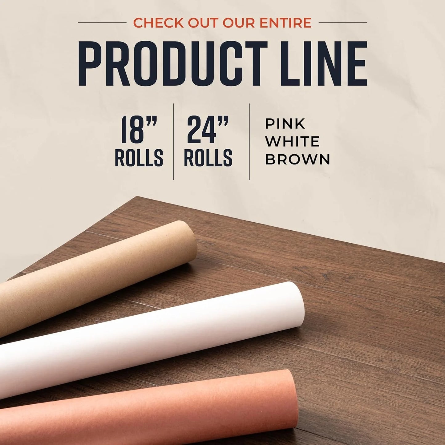 Pink Butcher Paper for Smoking Meat - 18 Inch x 175 Ft Roll (Made in USA)